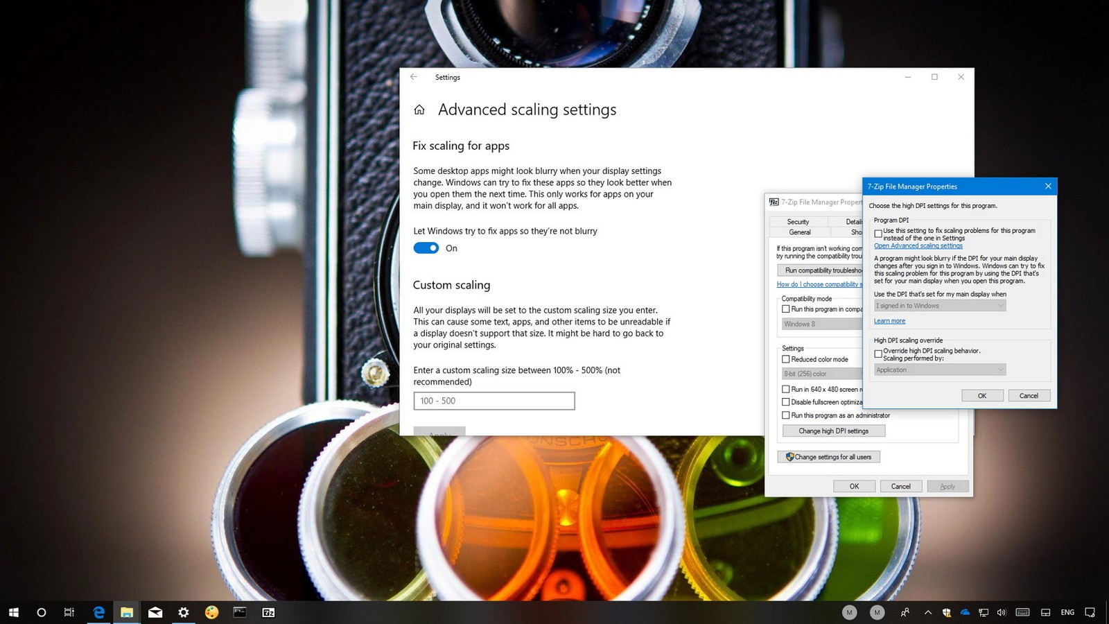 1600x900 How To Change Dpi Settings For 'classic' Apps On Windows April