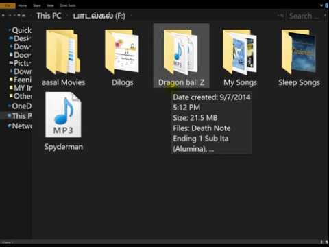 480x360 How To Change Individual Item's Font Size In Windows Tamil