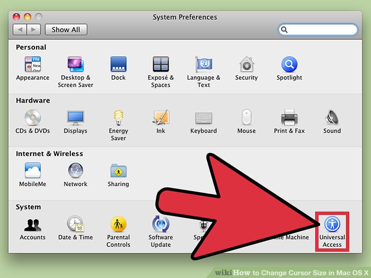 728x547 How To Change Cursor Size In Mac Os X Steps