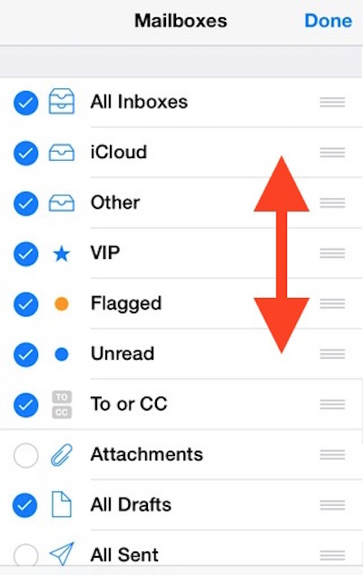 400x633 Rearrange Order Of Mail Accounts And Mailboxes Easily On Iphone
