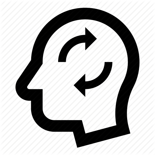 512x512 Change Mind, Head, Profile, Refresh, Reload, Review Icon