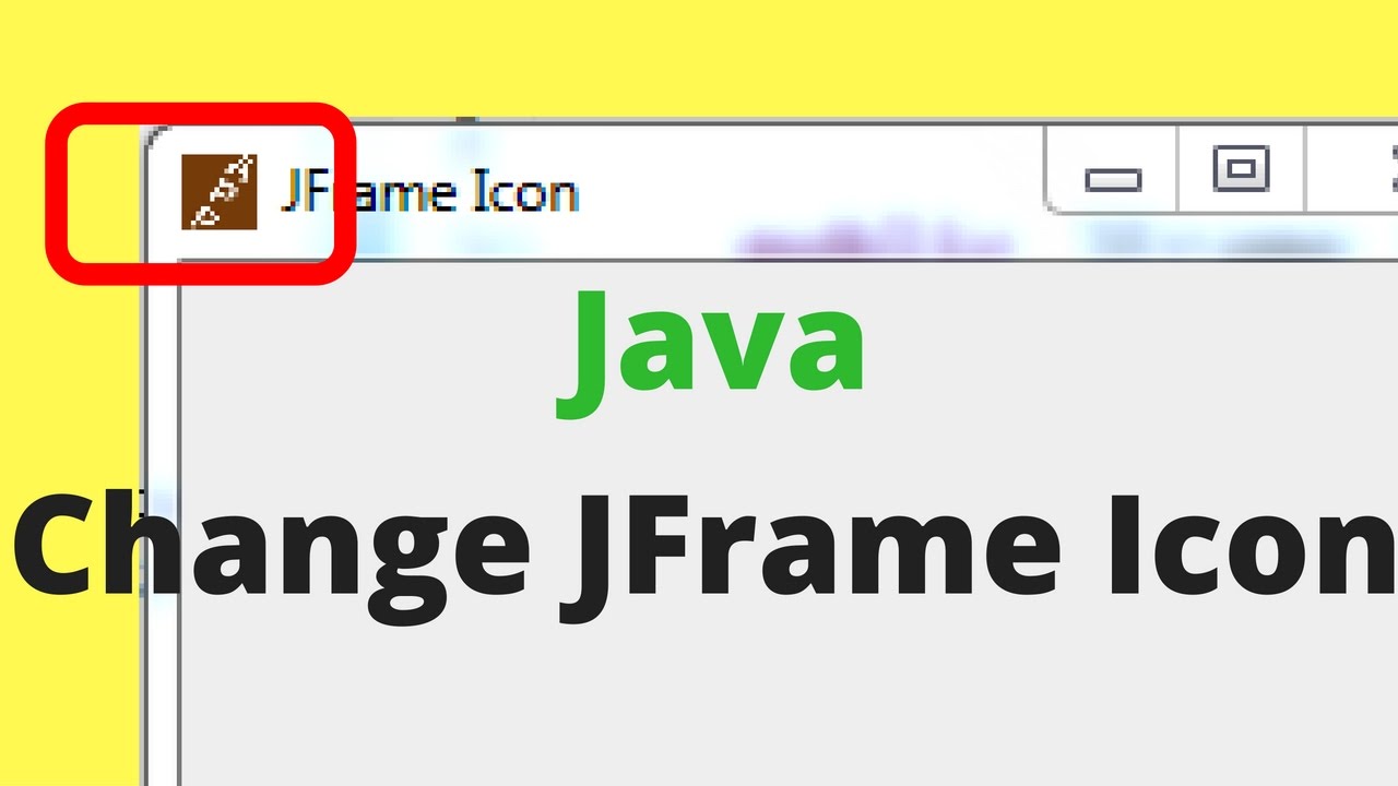 1280x720 How To Change Jframe Icon In Java Using Eclipse
