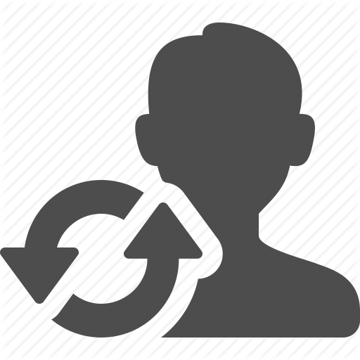 512x512 Arrows, Change, Exchange, Male, Man, User Icon