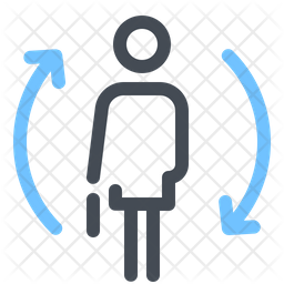 256x256 Change Profile Icon Of Colored Outline Style