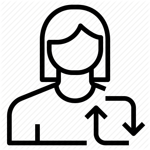 512x512 Avatar, Change, Female, Profile, User Icon