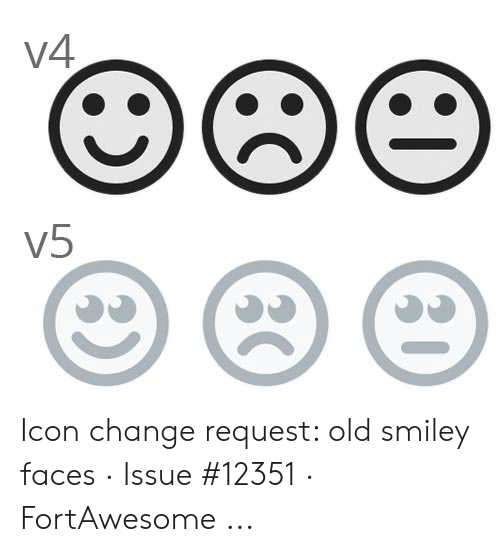 Ooo Icon Change Request Old Smiley Faces Issue 500x552 Ooo Icon Change Request Old Smiley Faces Issue