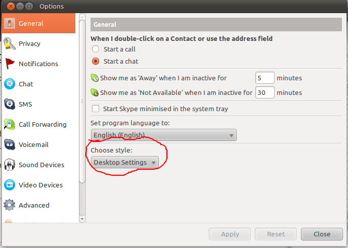 688x491 Change The Font Color For The Skype Panel