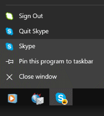 change skype icon windows 7
