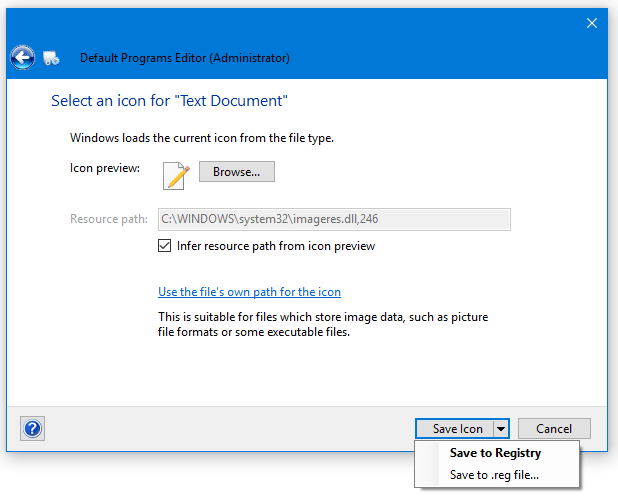 618x497 How To Change The Icon For A Type In Windows Winhelponline