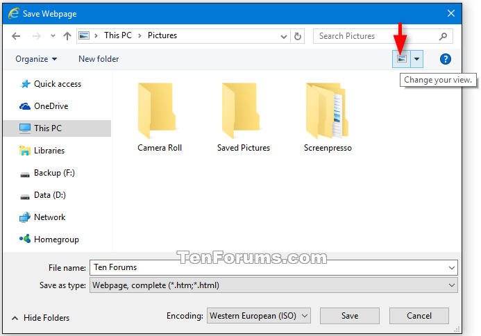 693x484 Change Folder View Layout In Windows Tutorials