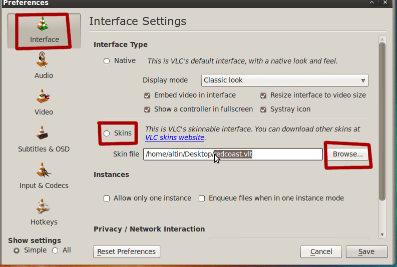 793x534 How To Change Vlc Player Skin Altin Ukshini