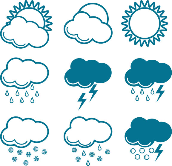 576x556 Variety Of Changes In The Weather Icon