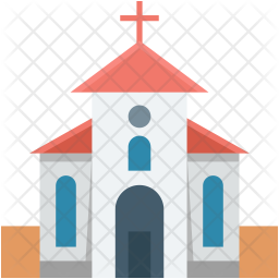 256x256 Chapel Icon Of Flat Style