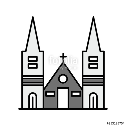 500x500 Vector Chapel Icon Stock Image And Royalty Free Vector