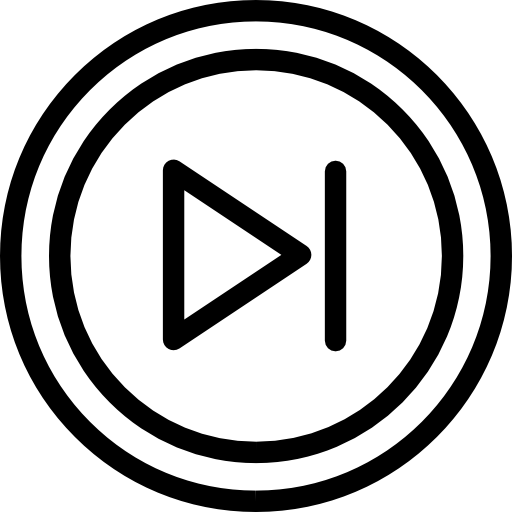 512x512 Next Chapter Button Outline Icons Free Download