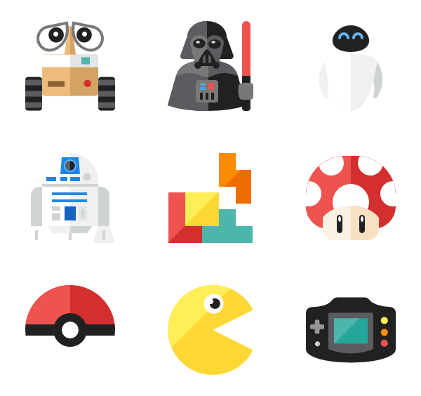 600x564 Character Icons