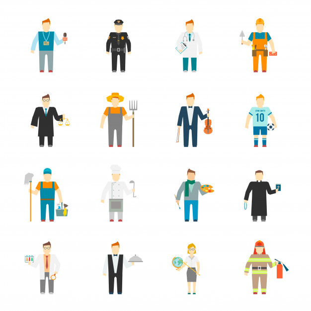 626x626 Character Icon Flat Vector Free Download