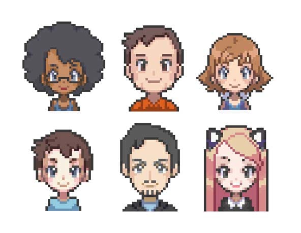 592x459 Create Pixel Avatar Pokemon Trainer Pss Character Icon
