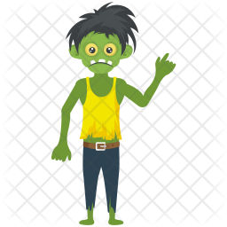 256x256 Germ Character Icon Of Flat Style