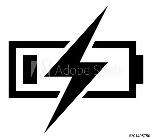 500x457 Charging Battery Icon