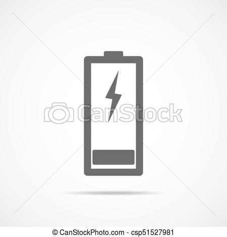450x470 Charging Battery Icon Vector Illustration Charging Battery Icon