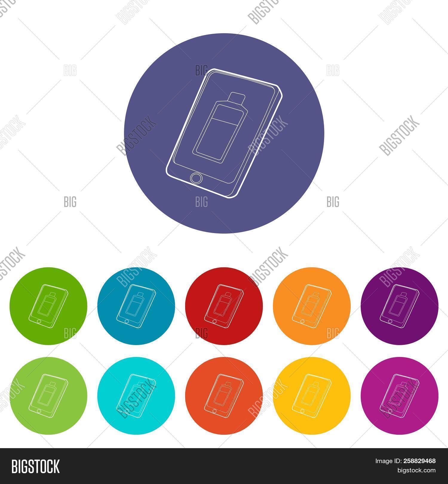 1500x1620 Gadget Charging Battery Icon Outline Illustration Of Image