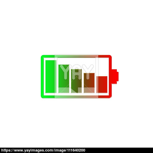 512x512 Charging Battery Icon Image