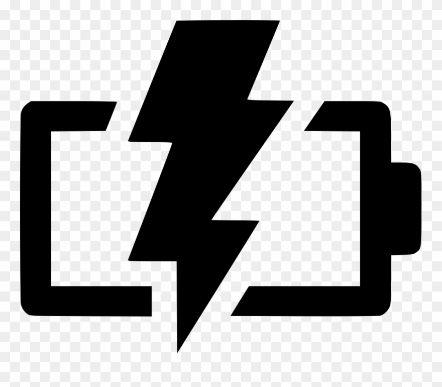880x770 Battery Charging Png Image Black And White