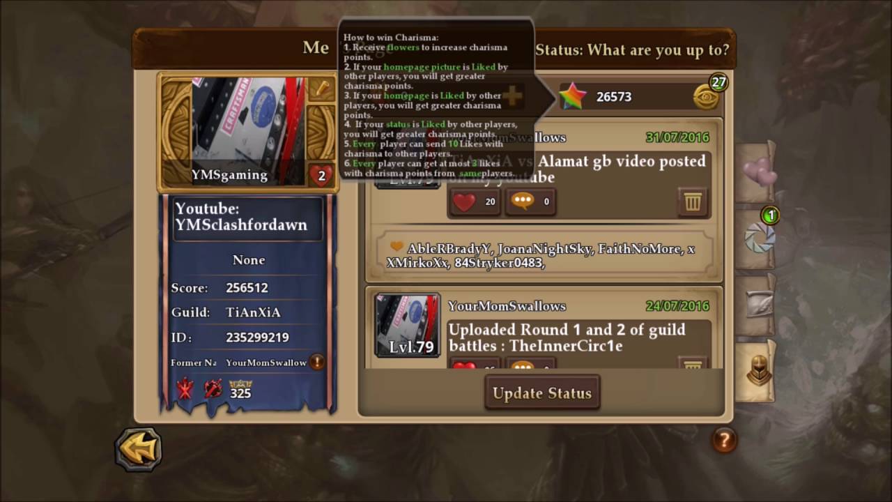 1280x720 Charisma Icon Change