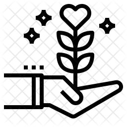 256x256 Charity Icon Of Line Style