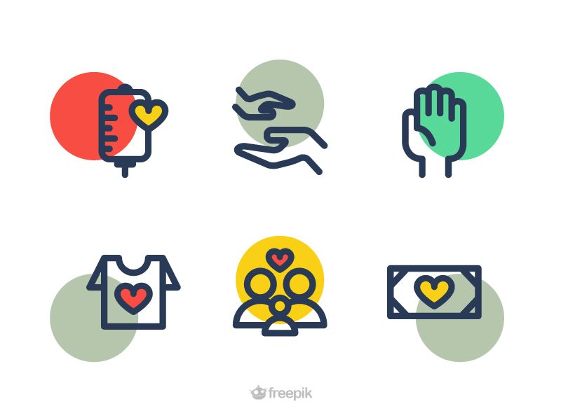 800x600 Charity Set Avana Gives Charity Branding, Campaign Logo, Icon