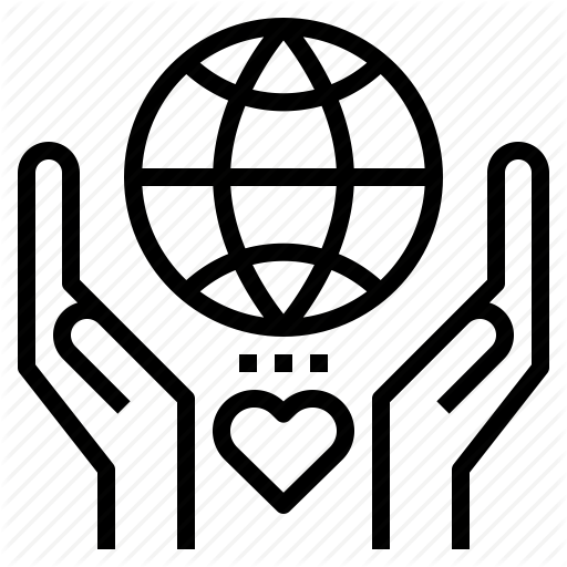 512x512 Charity, Donation, Global, Love, World Icon