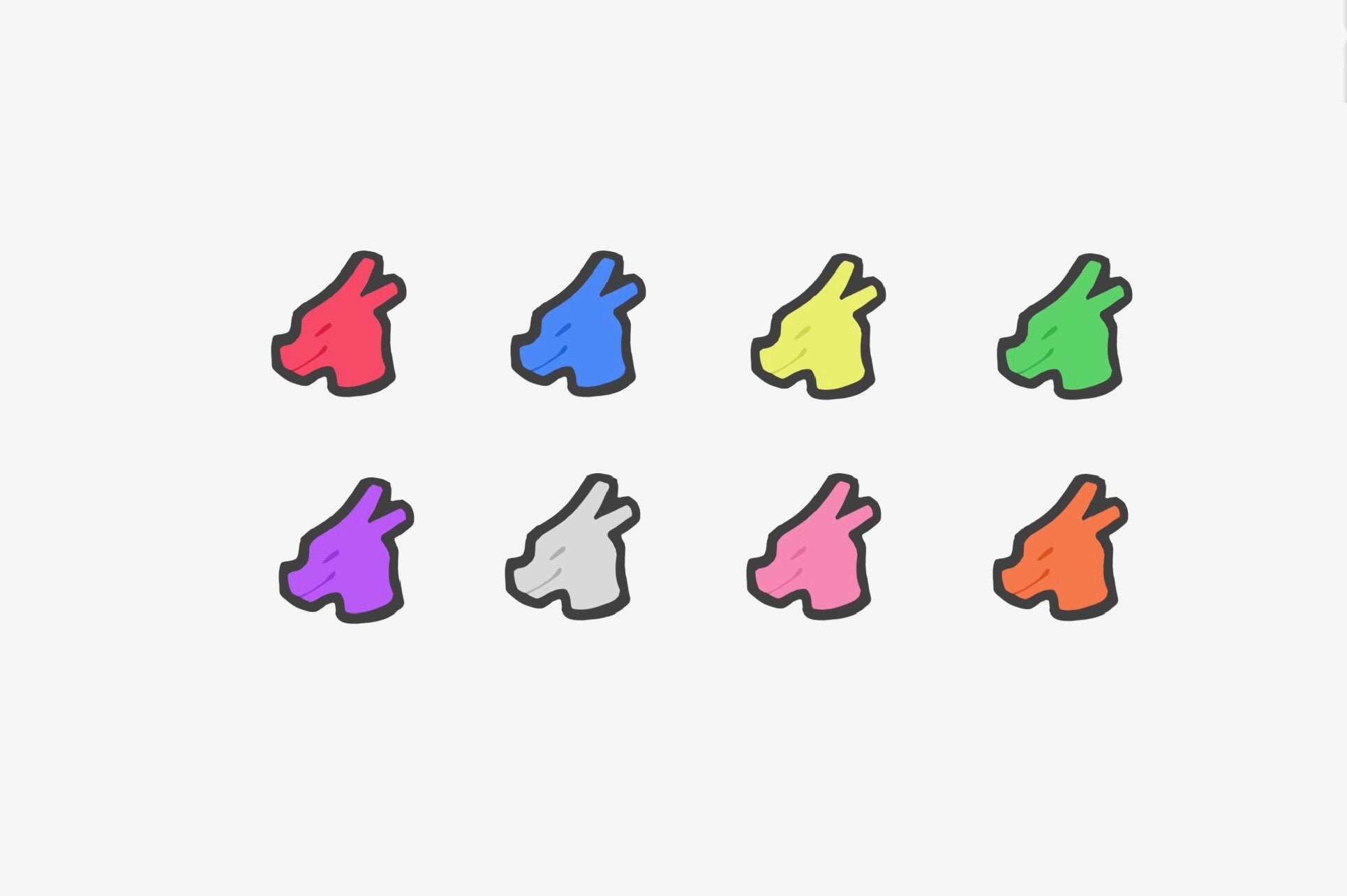 1930x1284 Charizard Pokemon Super Smash Bros Color Palette Stickers Etsy