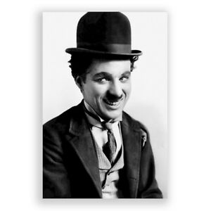Poster Print Wall Art Charlie Chaplin Portrait Modern Famous 300x300 Poster Print Wall Art Charlie Chaplin Portrait Modern Famous