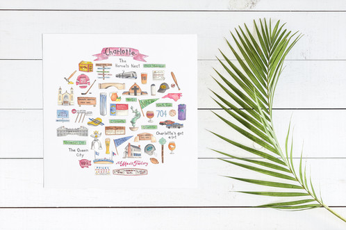 498x331 Charlotte Icon Watercolor