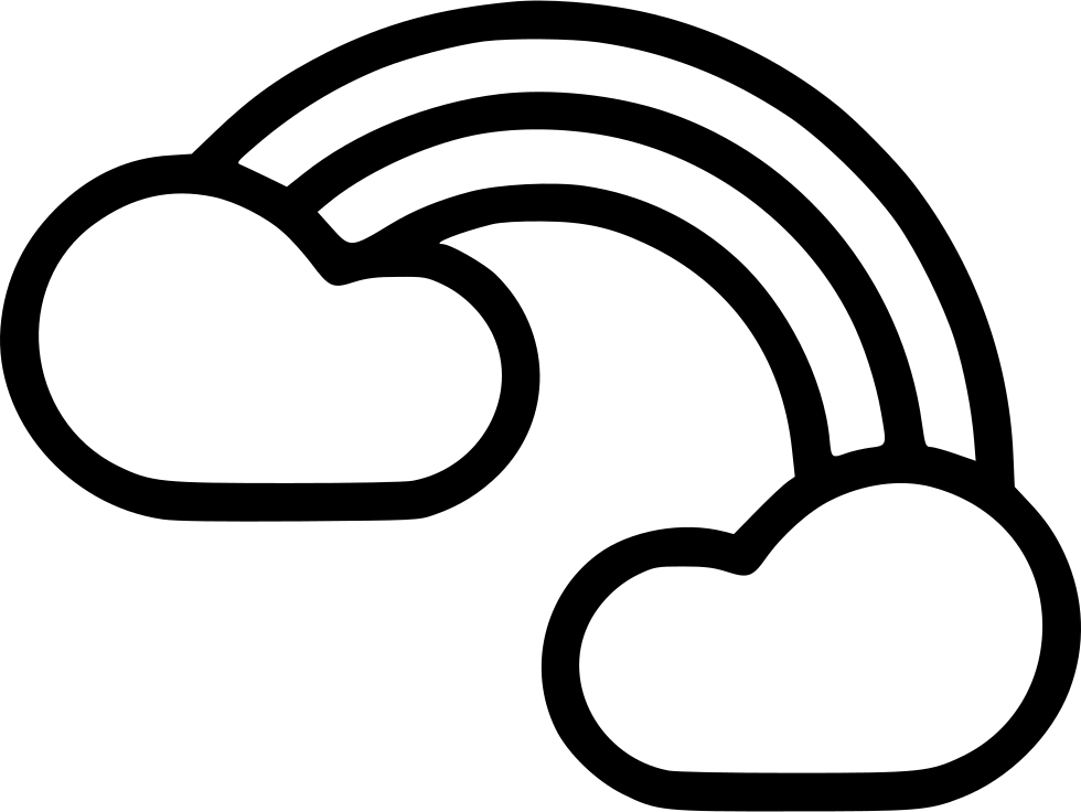 980x736 Luck Happy Joy Fortune Rainbow Charm Lucky Png Icon Free