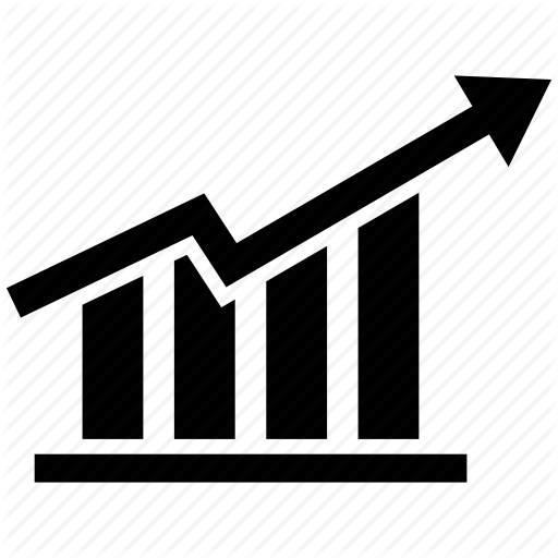 512x512 Bar Chart, Chart, Graphic Chart, Rising, Rising Chart Icon