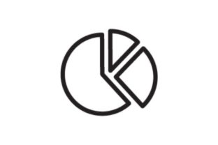 312x208 Pie Chart Icon Graphic