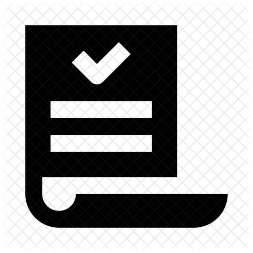 512x512 Certificate Icon Of Glyph Style