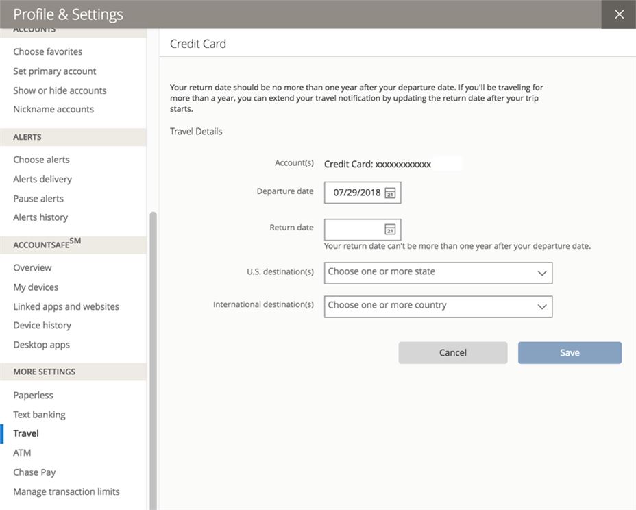 928x744 Chase Travel Notification How To Set Up Travel Alerts