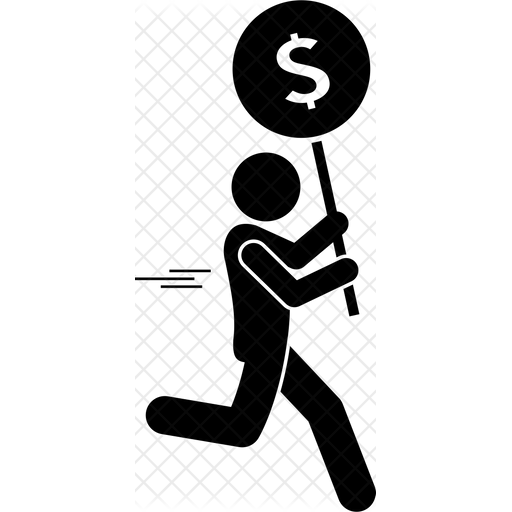 512x512 Chase Icon Of Glyph Style