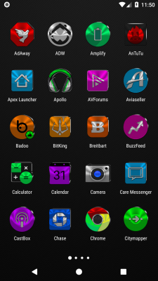 225x400 Colorful Nbg Icon Pack For Android