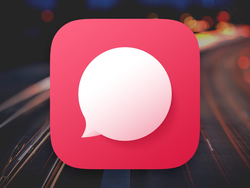 800x600 Chat Bubble App Icon