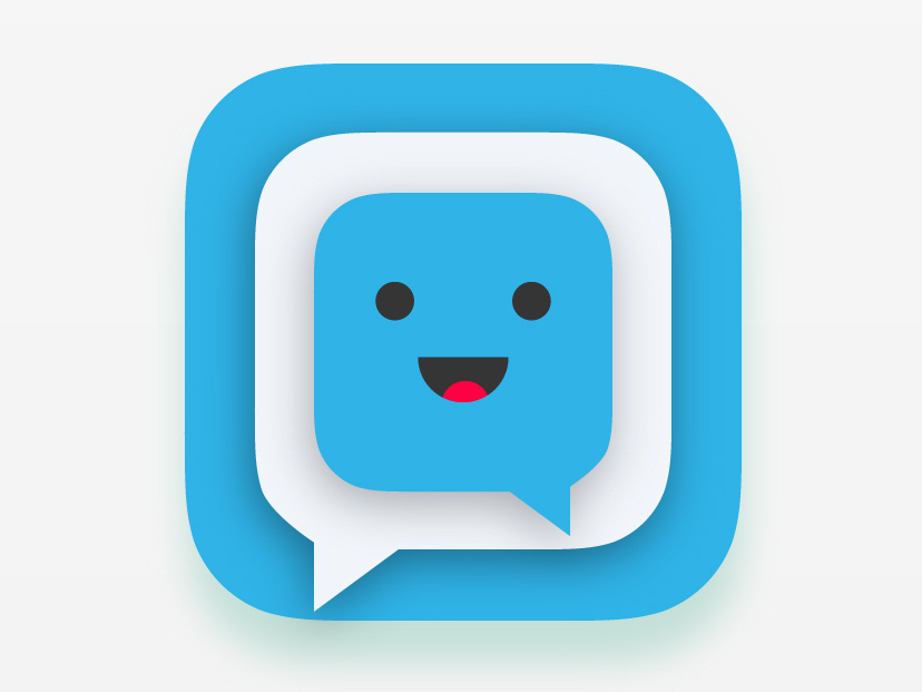 828x621 Creative Friend Chat App Icon