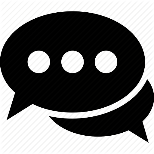 512x512 Chat Bubble, Chat Sign, Chit Chat, Conversation, Speech Bubble Icon