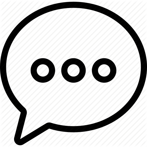 512x512 Chat, Chat Bubble, Chatting, Ellipsis, Message, Shapes, Speech