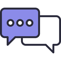 Chat Icon Outline Filled 256x256 Chat Icon Outline Filled