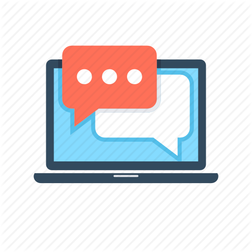 512x512 Chat Bubbles, Chat Room, Online Chatting, Talk, Web Chat Icon