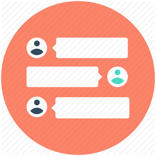 512x512 Chat Room, Chatting, Conversation, E Chat, Messenger Icon