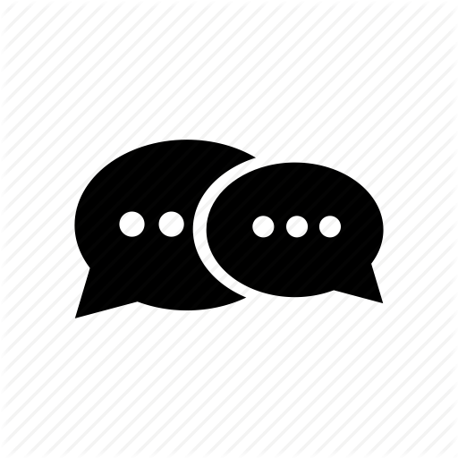 512x512 Bubble, Chat, Chatroom, Chats, Messages Icon